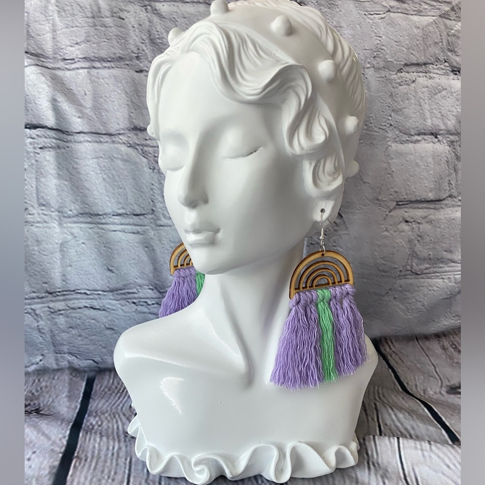 Macrame earrings